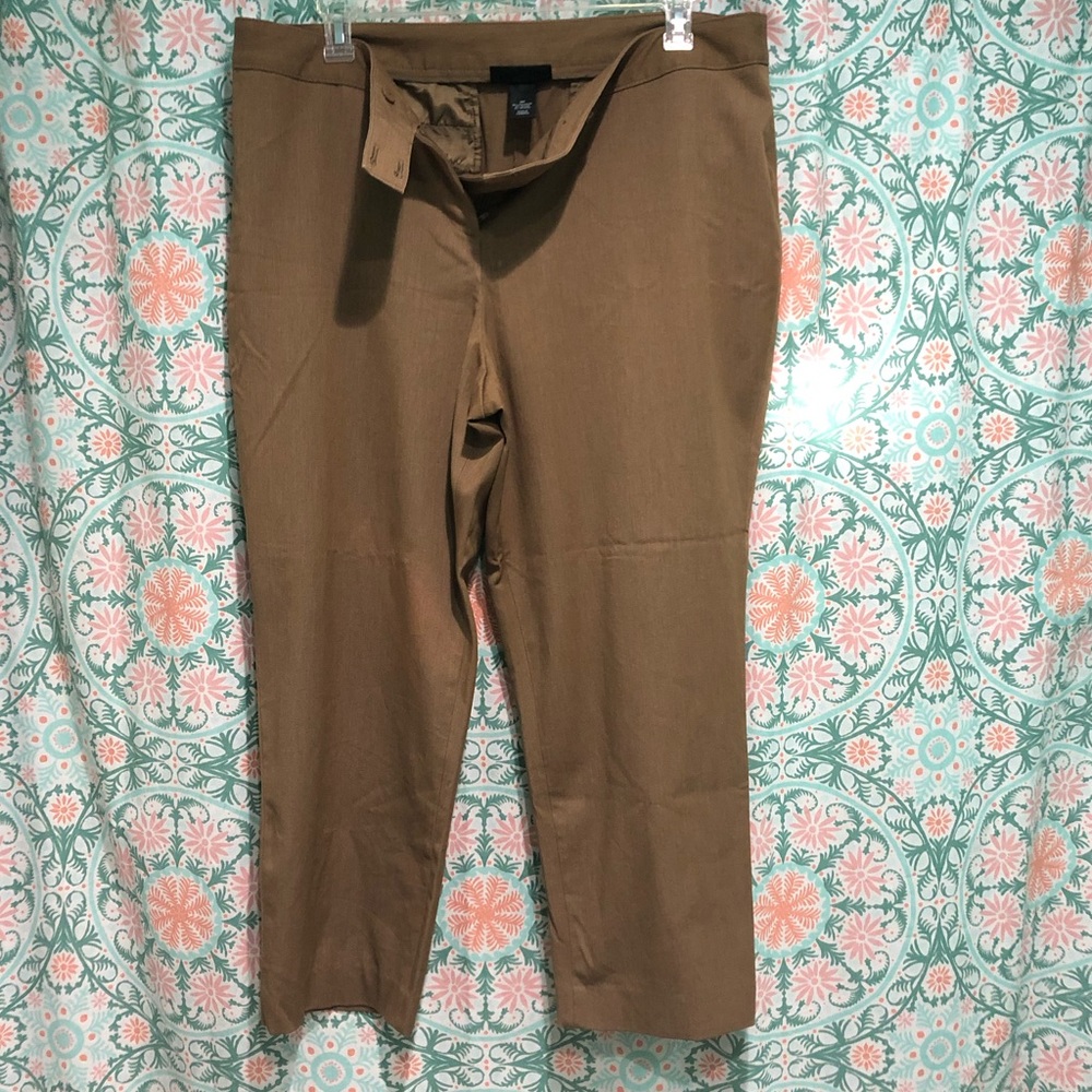 Lane Bryant Tan Dress Pants - Petite